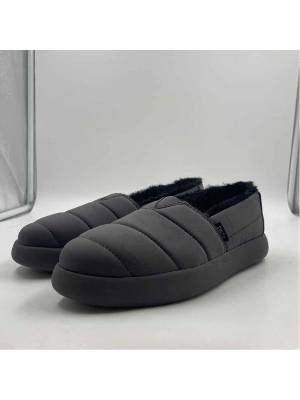 Toms Women's Shoe Size 7 Charcoal Solid Casual Shoes